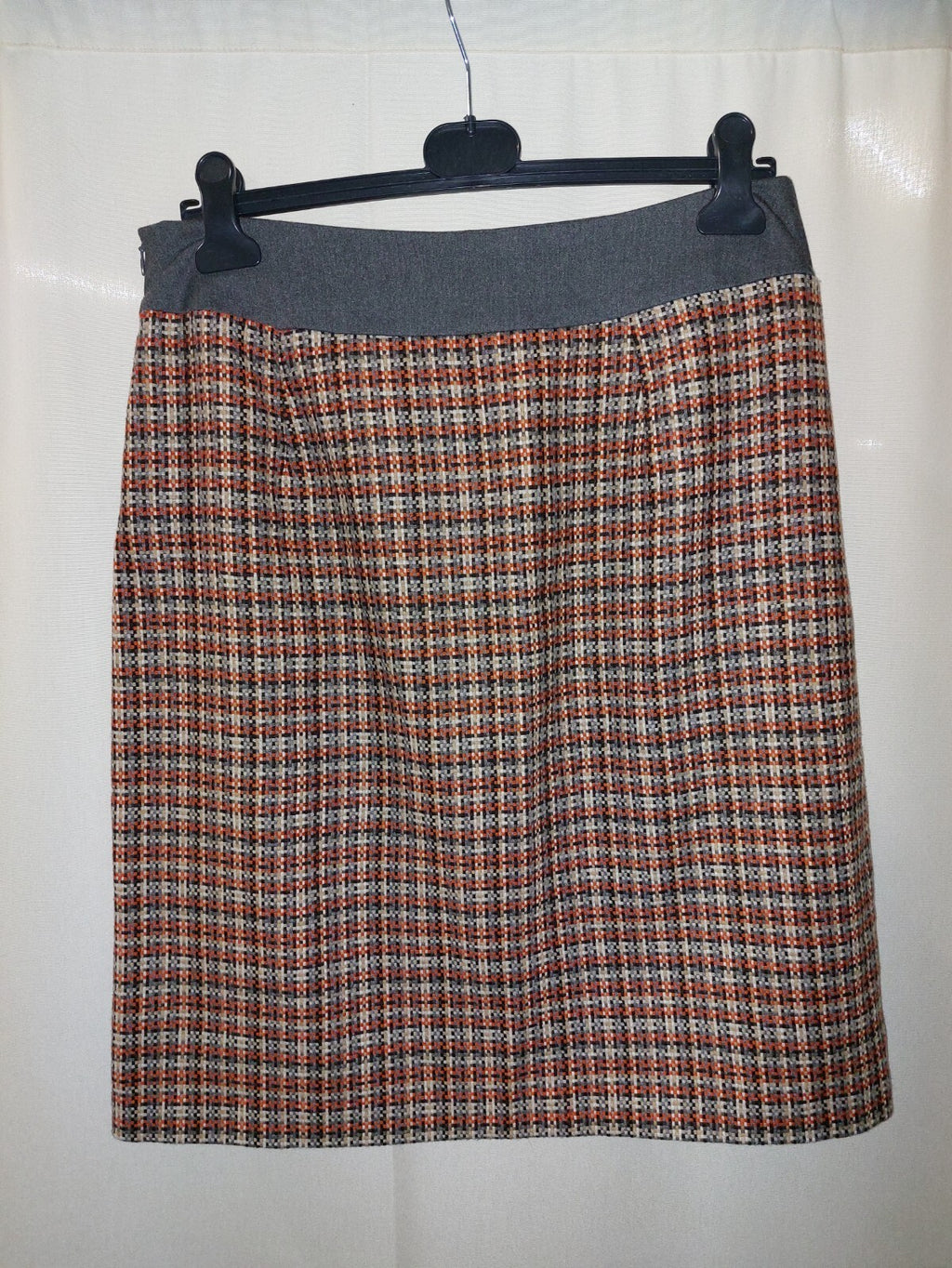 EK1787 Damen Rock von Steilmann, grau-orange, Gr.421