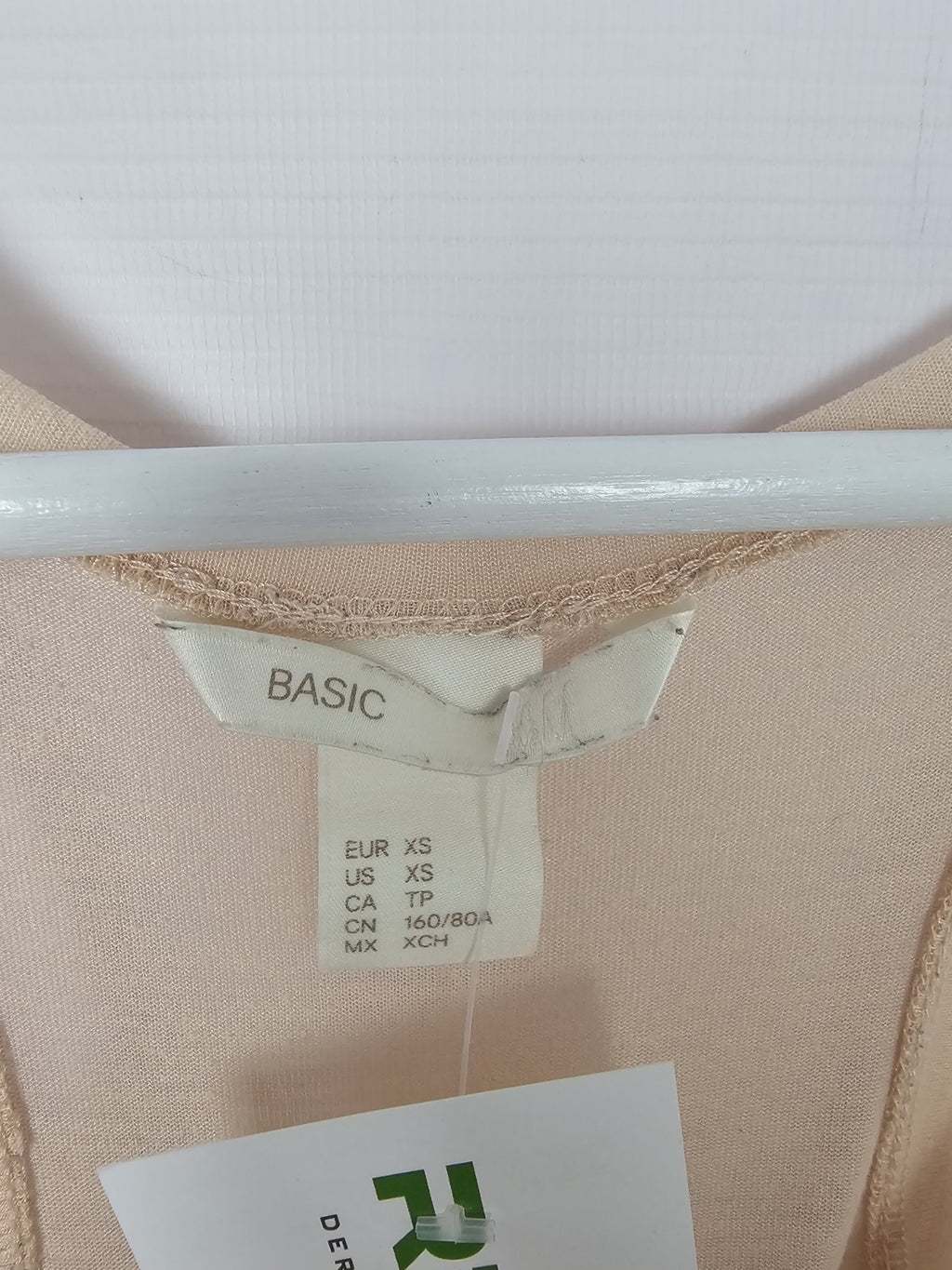 EK320 Damen Trägershirt von H&M, Beige, Gr. XS2