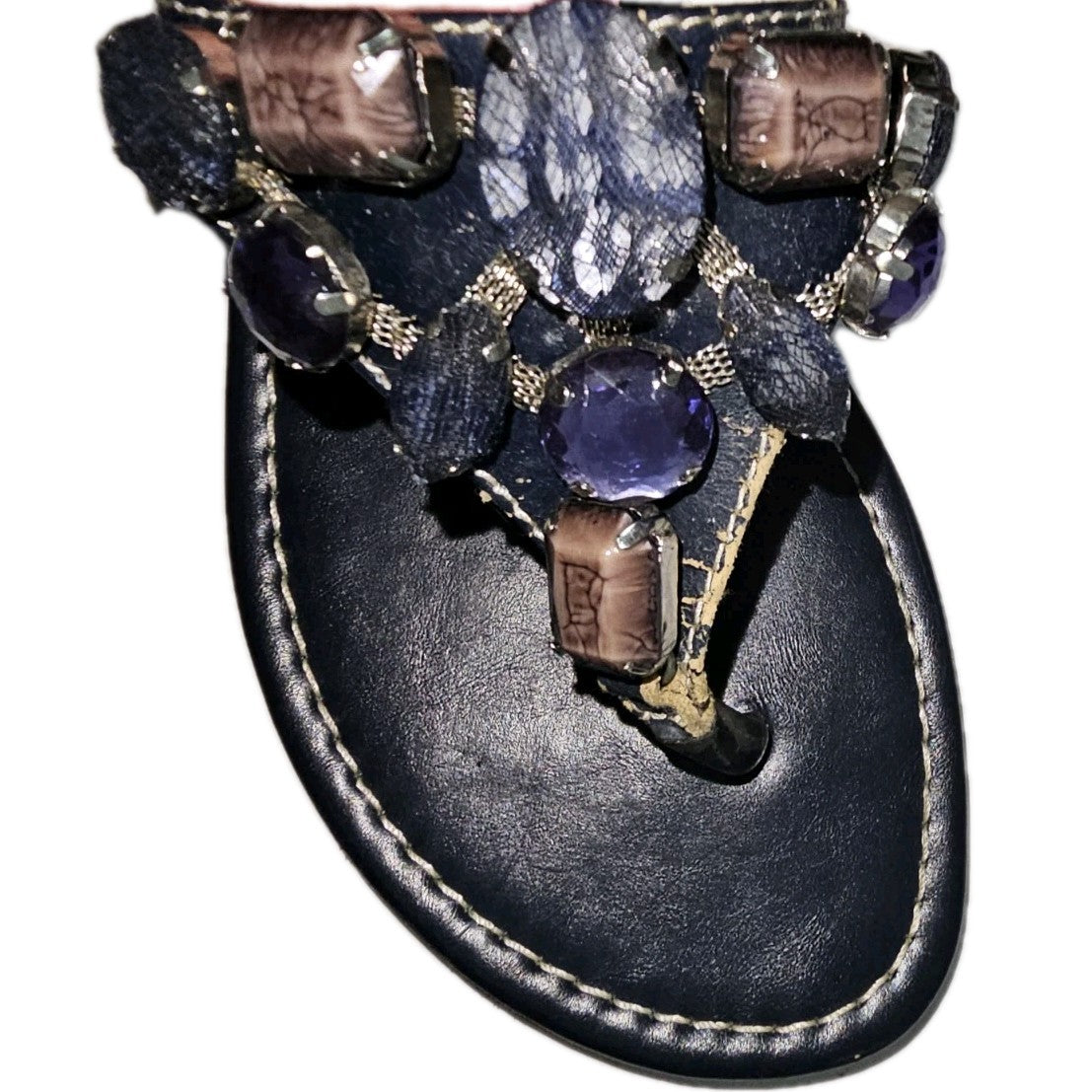 ES108 Damen Flip Flops von Graceland, blau, Gr.361