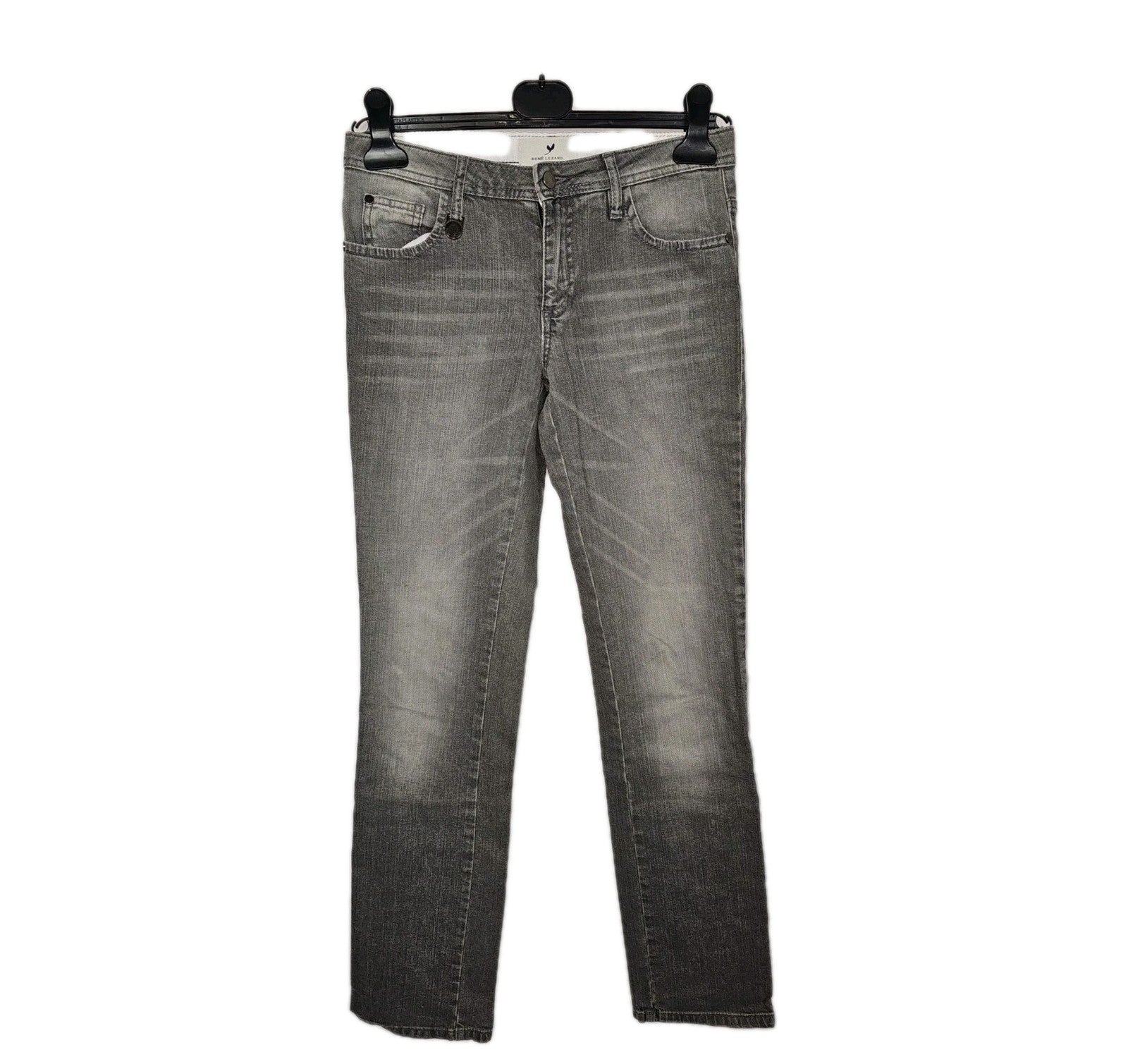 EK6013 Damen Jeans von Rene Lezard, grau, Gr.34 0