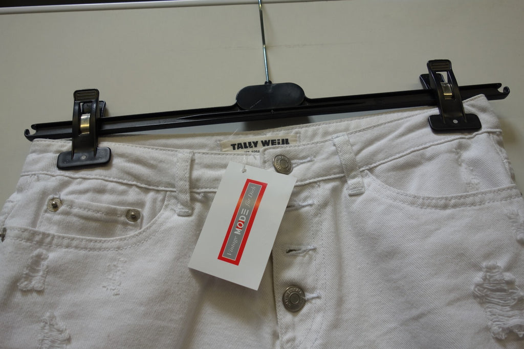 EK2059 Damen Shorts von Tally Weijl, weiß, Gr. 361