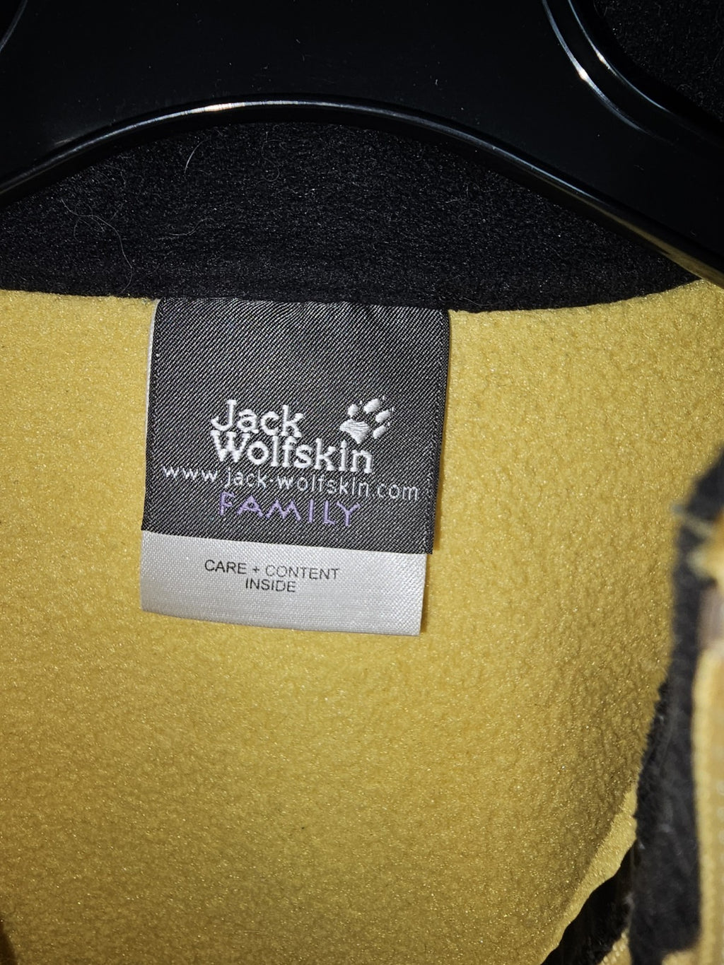 EK7695 Kinder Pullover von Jack Wolfskin, Gelb, Gr.923
