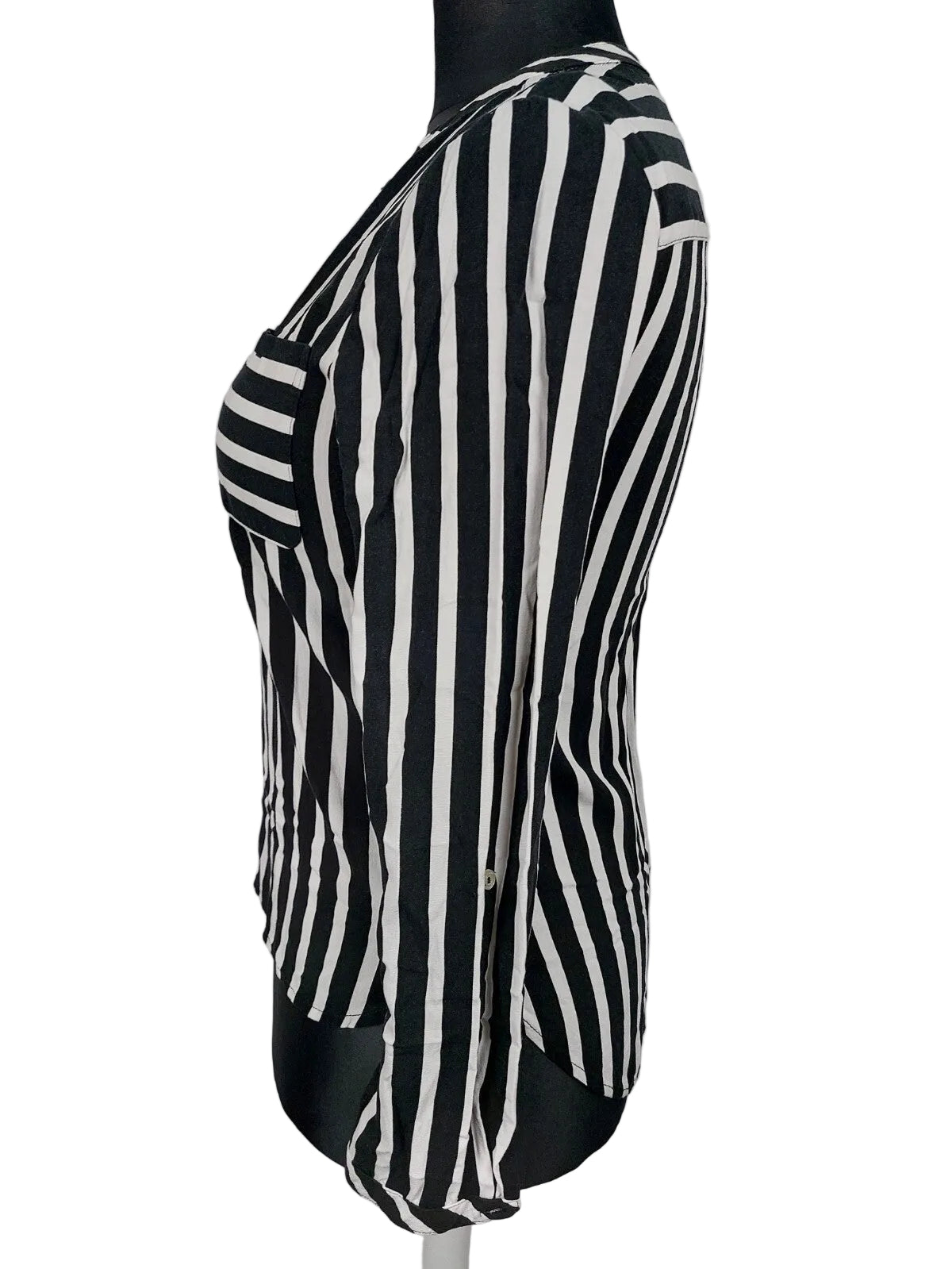 EK4219 Damen Bluse von Street One, schwarz-weiß, Gr.382