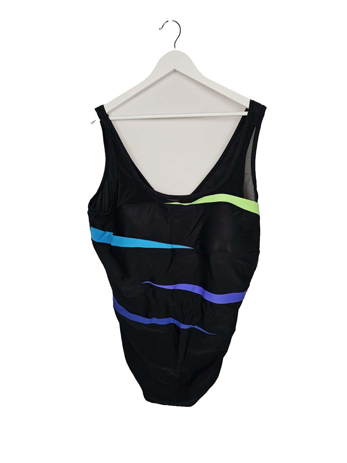 EK7108 Damen Badeanzug von Ulla Popken, Schwarz, Gr.600