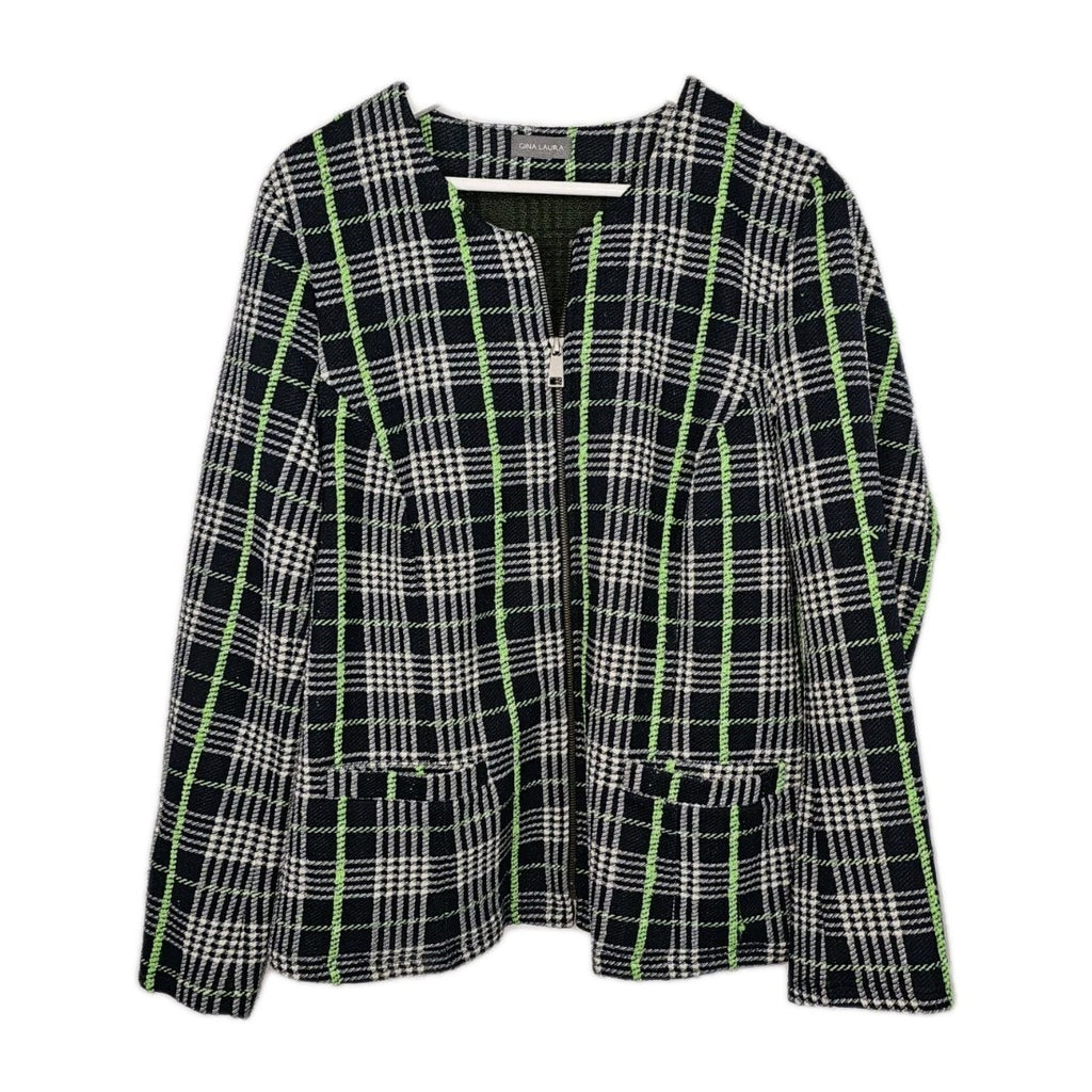 EK11294 Damen Jacke von Gina Laura, Blau, Gr. XL0