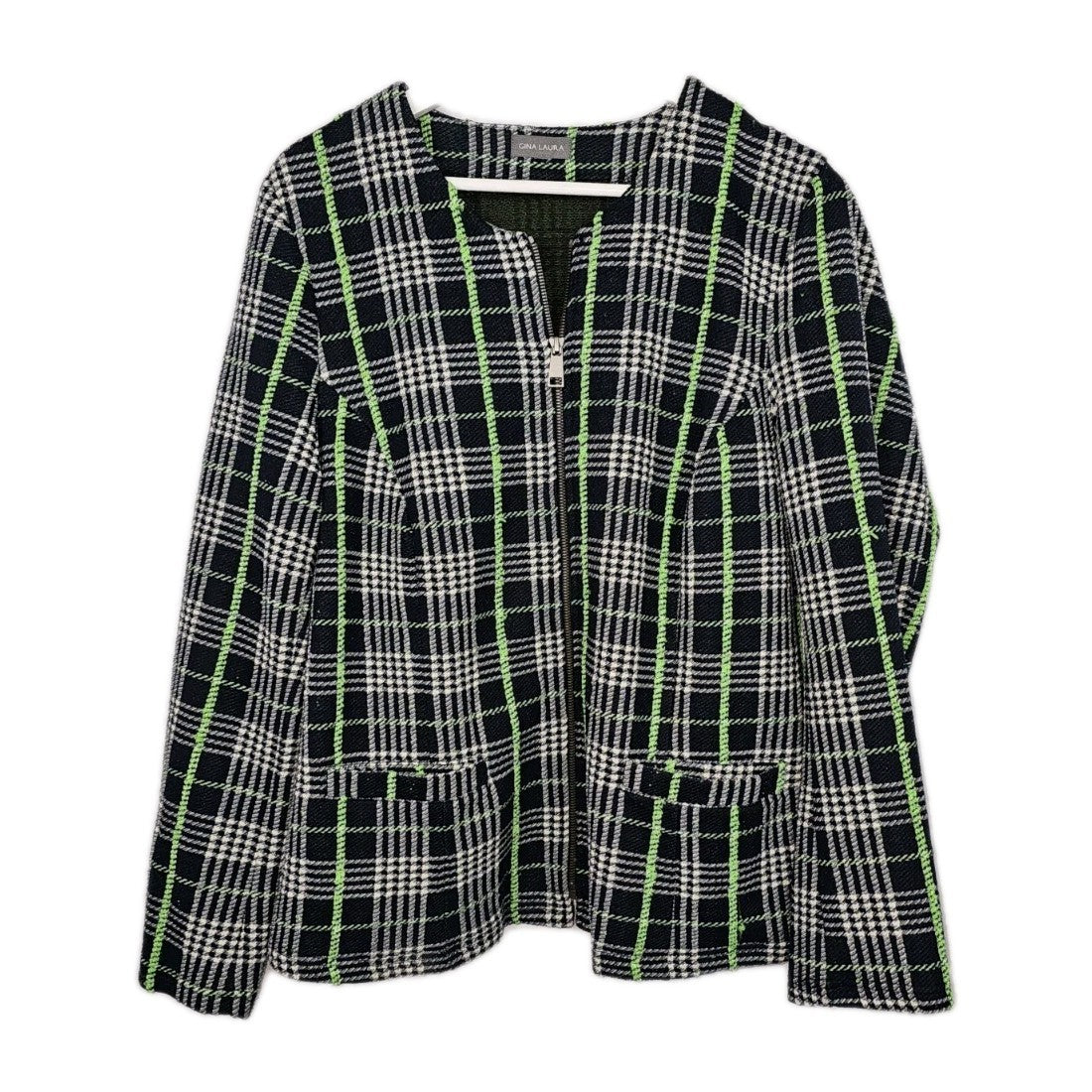 EK11294 Damen Jacke von Gina Laura, Blau, Gr. XL0