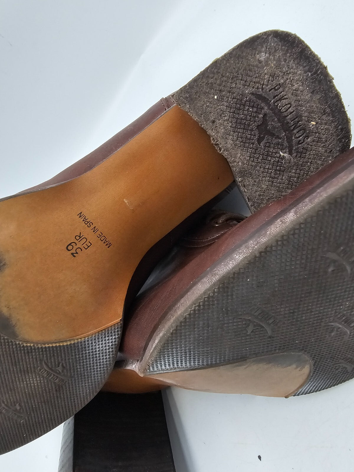 ES0383 Damen Stiefeletten von Pikolinos, braun, Gr. 3911