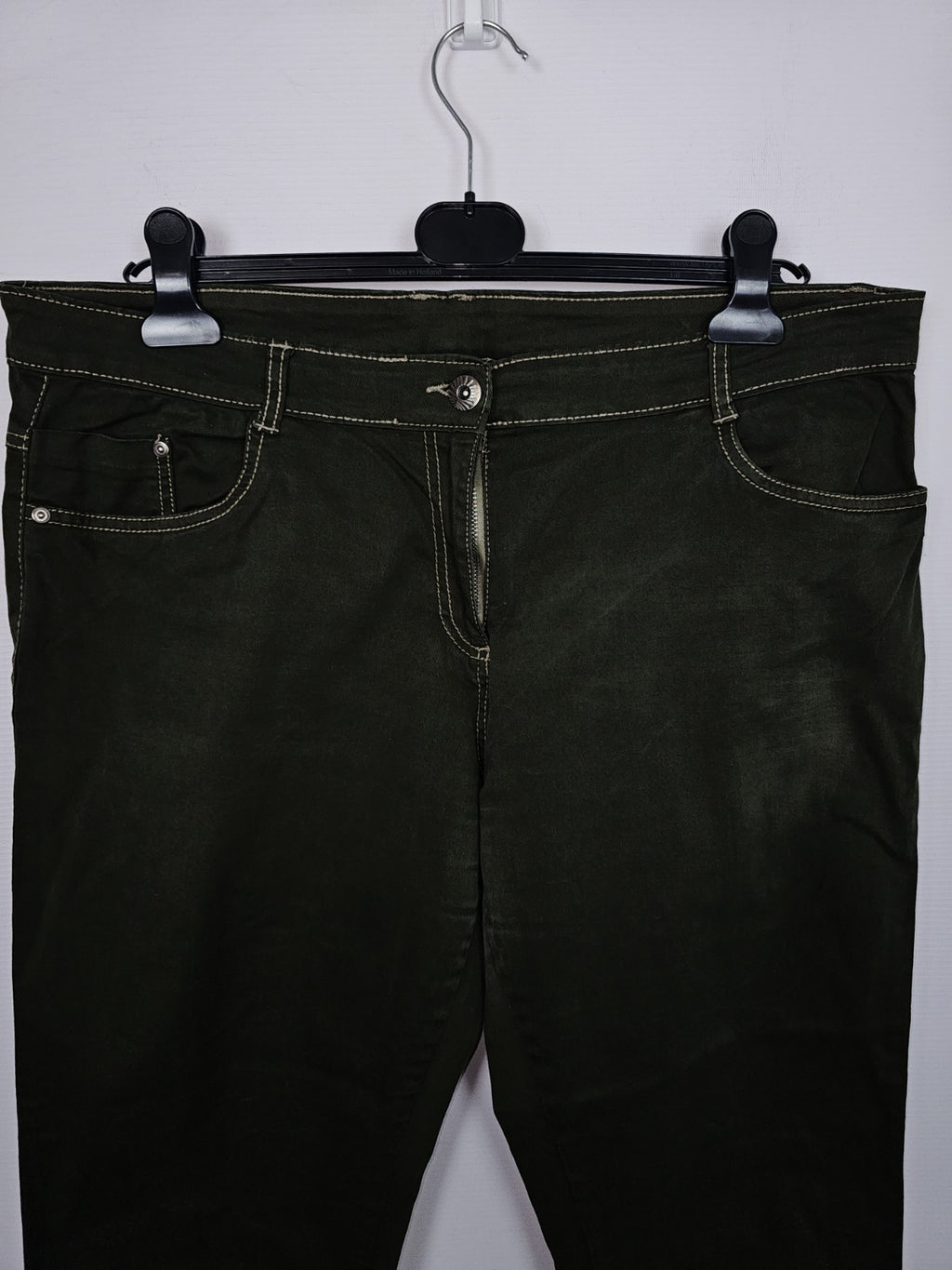 EK9727 Damen Hose von Gina, Dunkelgrün, Gr. 461