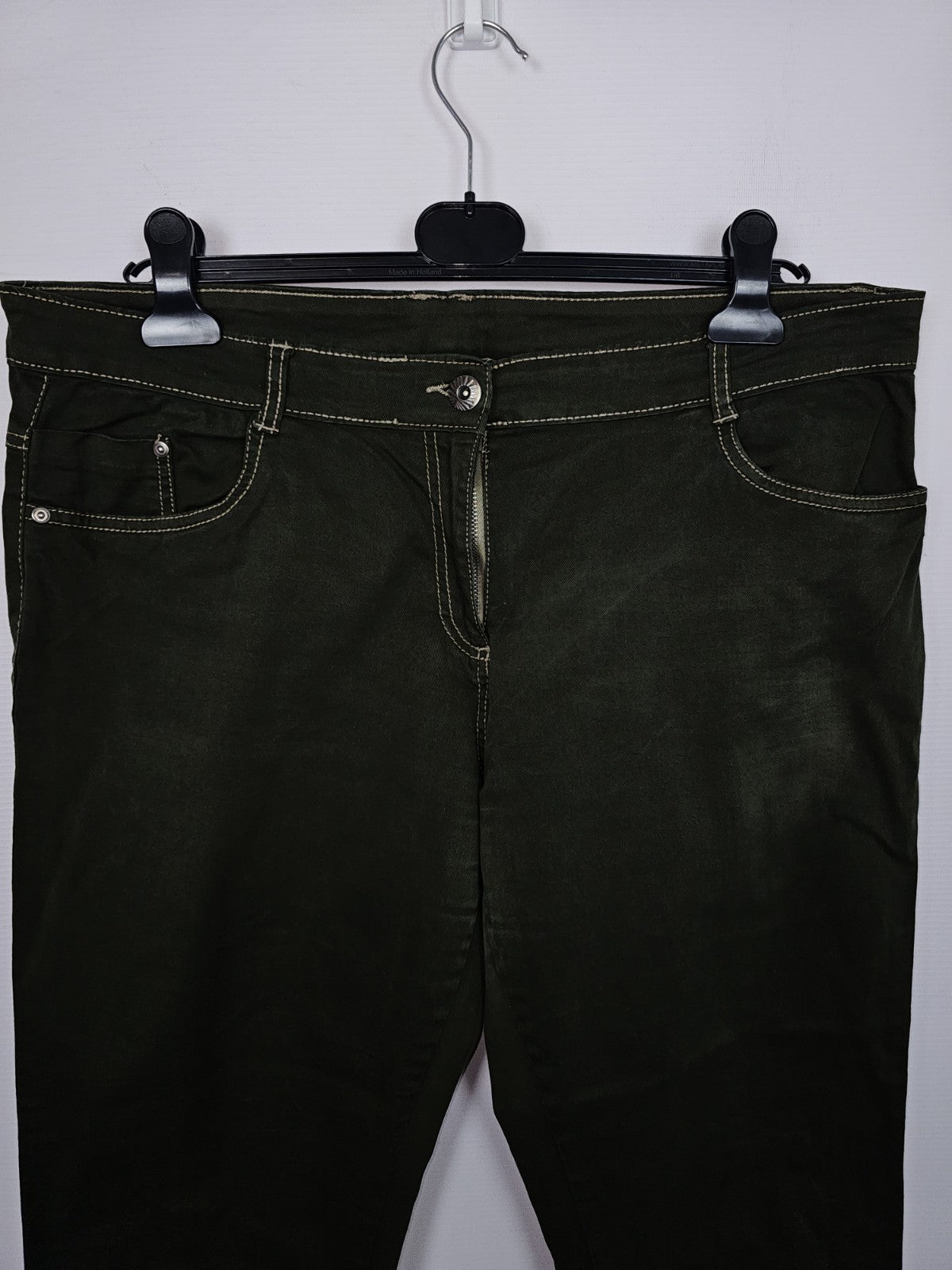 EK9727 Damen Hose von Gina, Dunkelgrün, Gr. 461