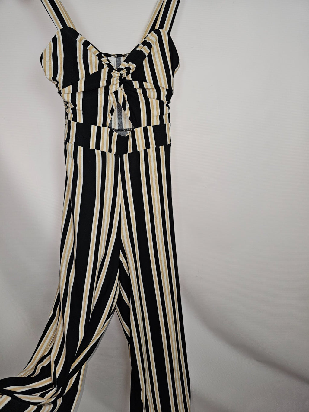 EK6526 Damen Jumpsuit von Amisu, braun-schwarz-weiß, Gr.342