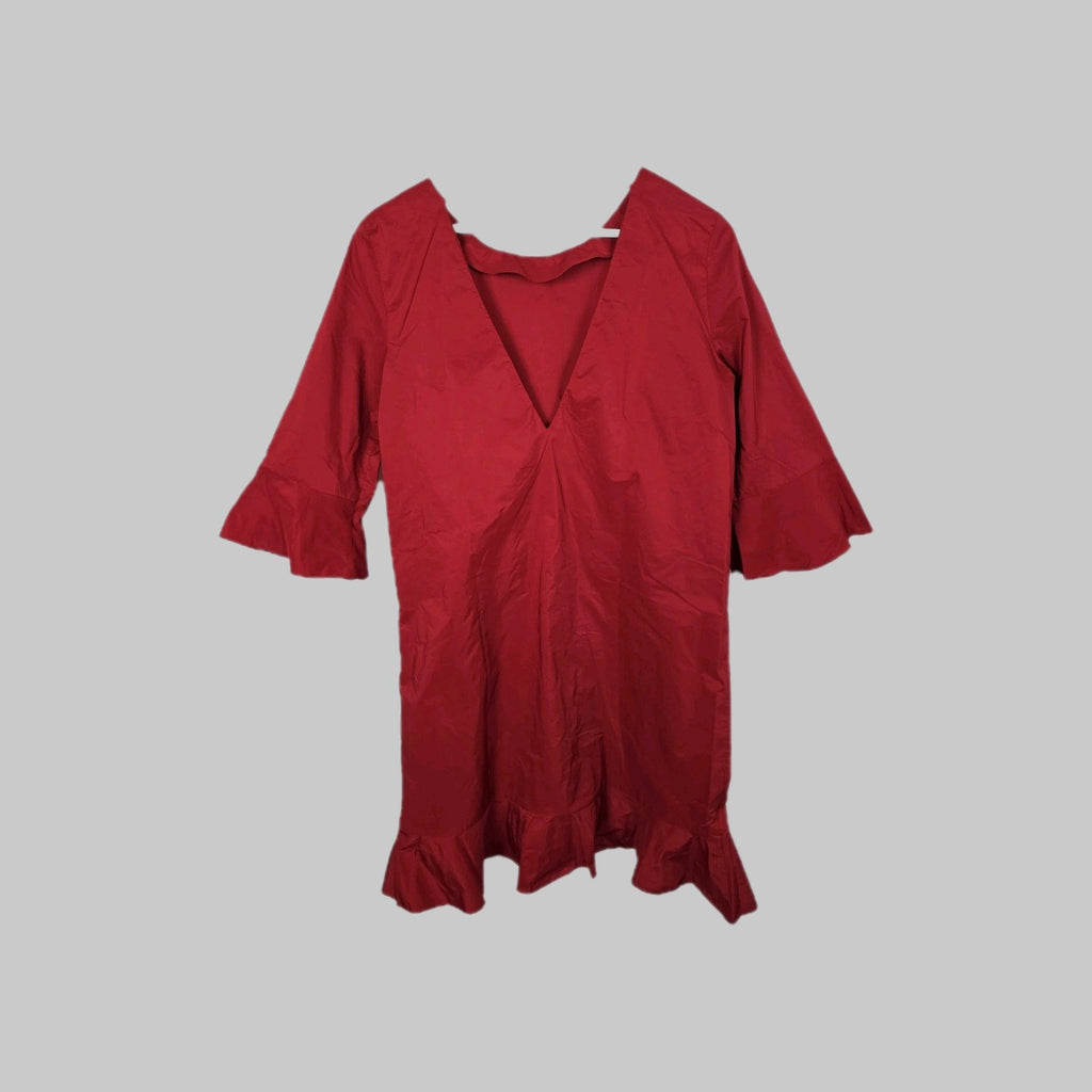 EK9422 Damen Kleid von Zara, rot, Gr.M1