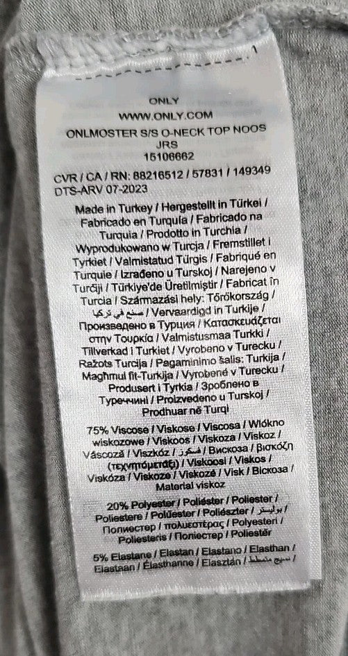 EK9689 Damen T-Shirt Only Gr.L Grau2