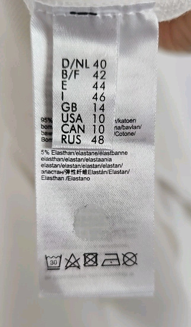 EK9332 Damen Pullover Rabe Gr.40 Weiß3