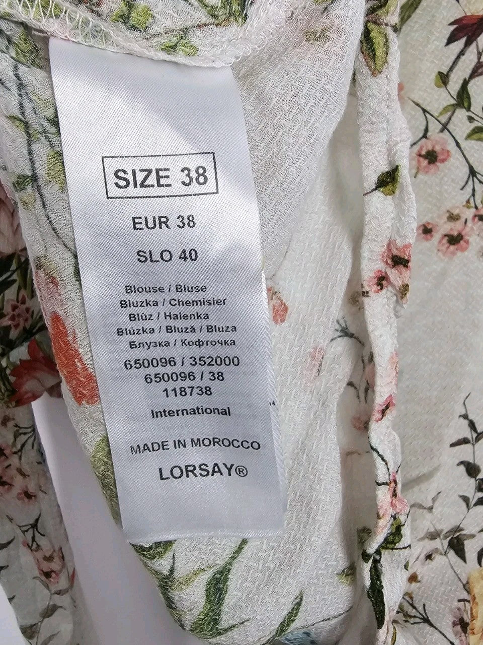 EK10556 Damen Bluse von Orsay, Weiß, Gr. 382