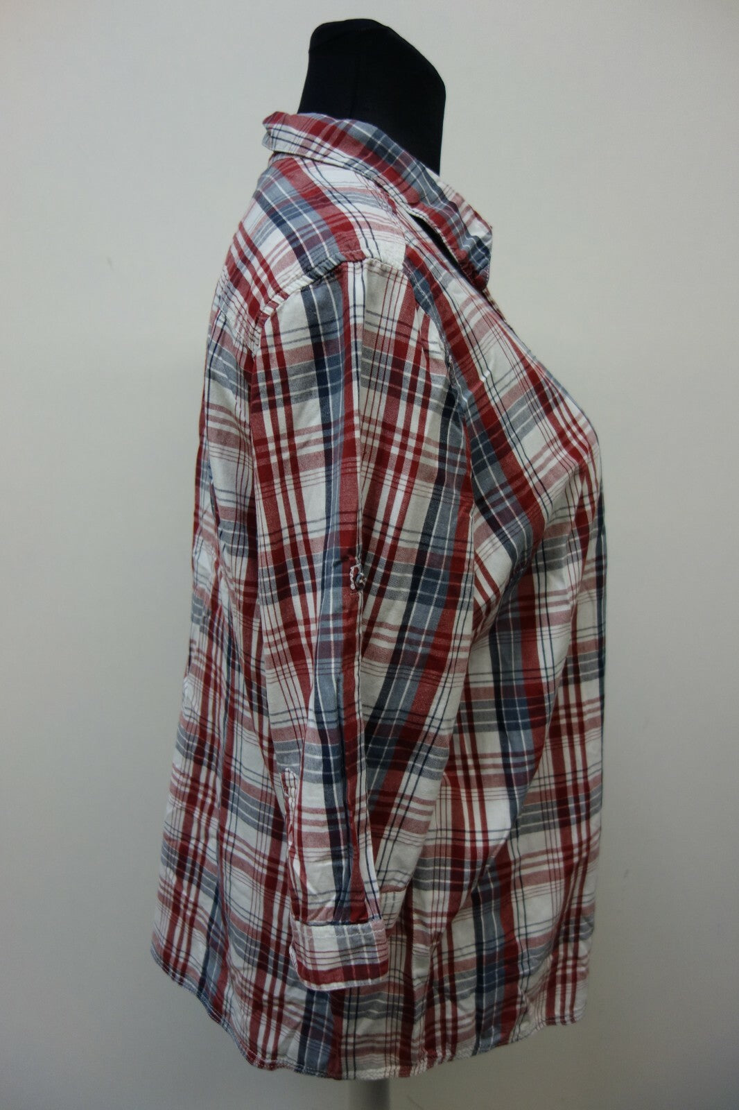 EK0914 Damen Bluse von s.Oliver, kariert, Gr. 403