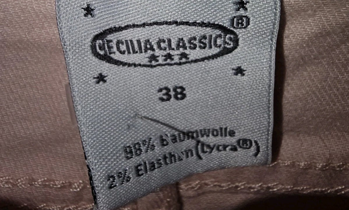 EK10049 Damen Jeans von Cecilia Classics, rosa, Gr.382
