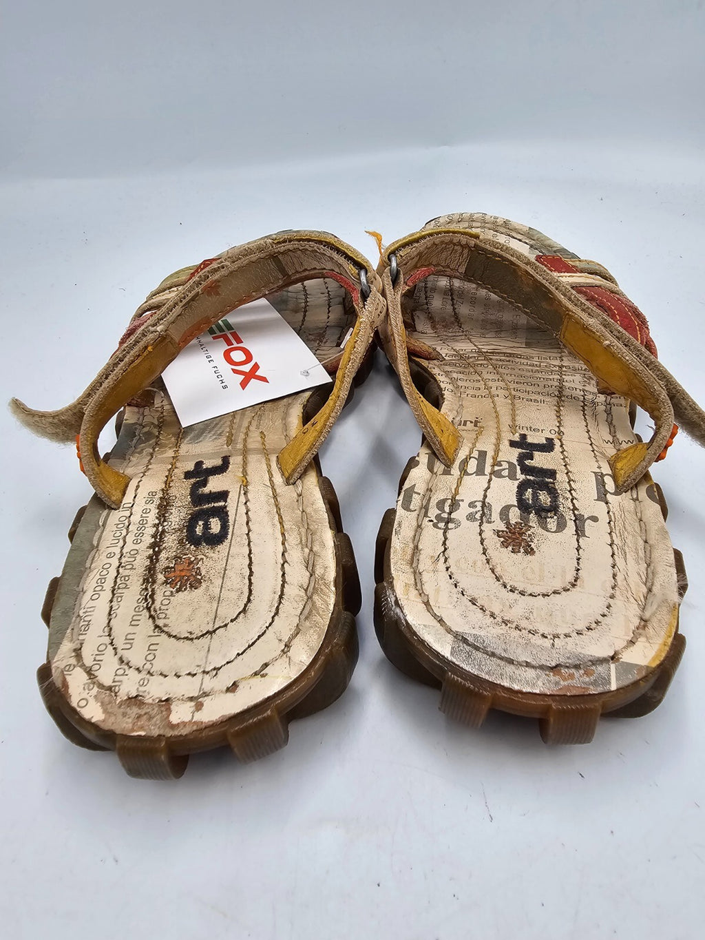 ES368 Damen Sandalen von The Art Company, mehrfarbig, Gr. 384