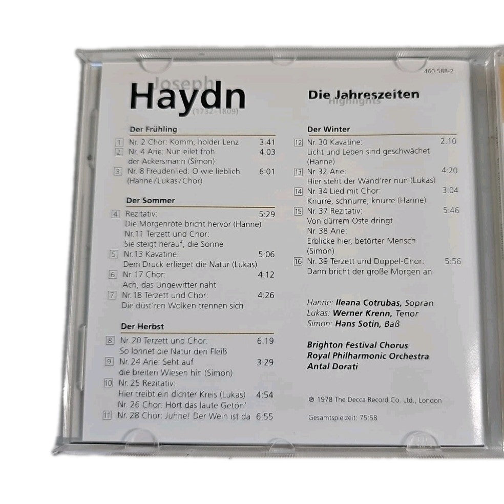 EB4050 Joseph Haydn - Die Jahreszeiten (CD)2