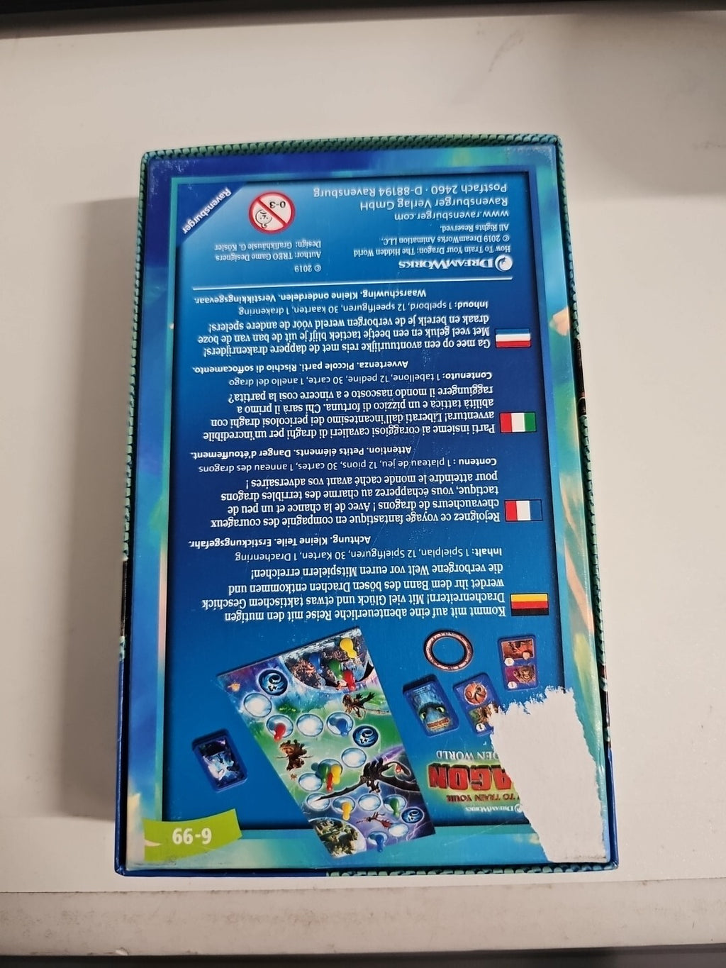EB1706 Ravensburger® Drachenzähmen leicht gemacht "Die verborgene Welt ", NEU &1