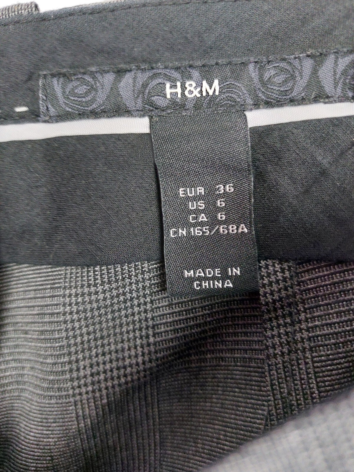 Ek4450 Damen Zweiteiler von H&M, grau, Gr. Blazer34 / Hose369