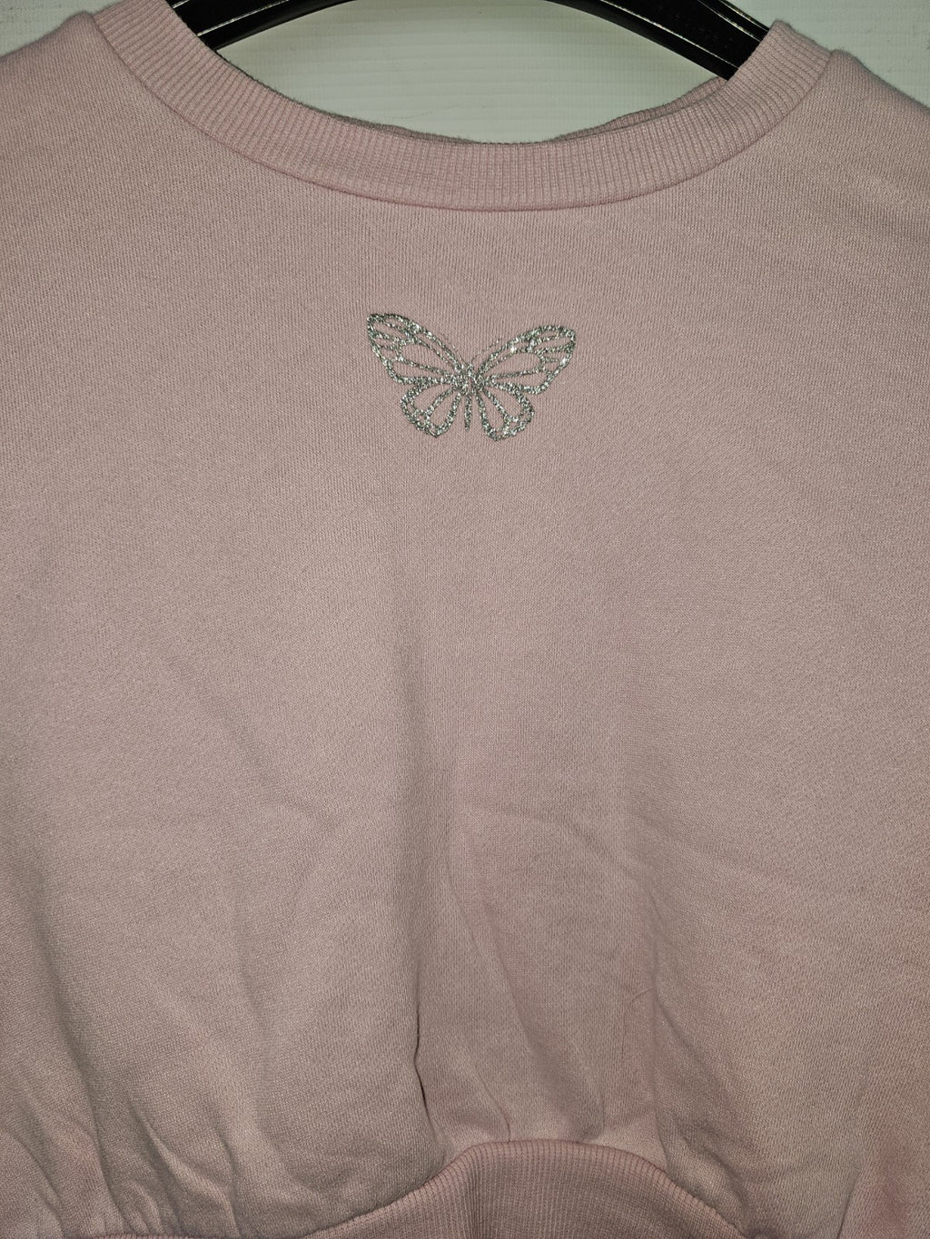 EK7874 Mädchen Pullover von H&M,  Rosa, Gr. 1401