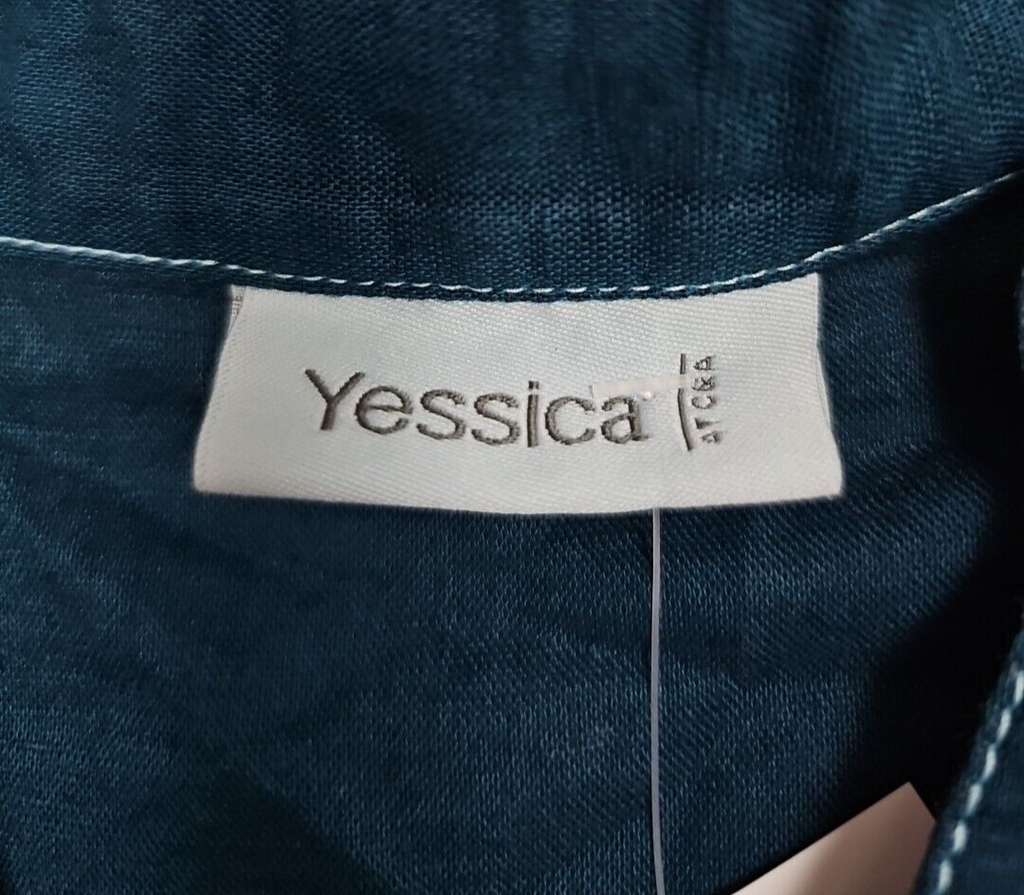 EK1559 Damen Bluse von Yessica, grün, Gr.461