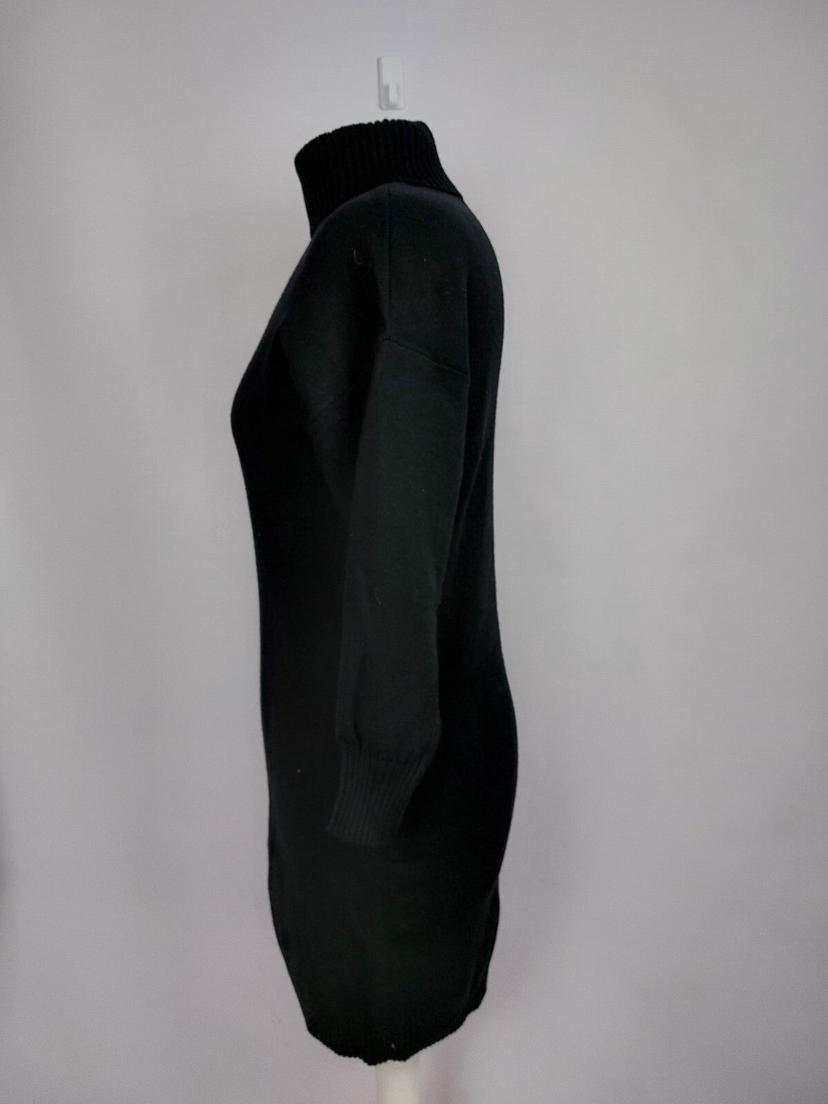 EK4571 Mädchen Strickkleid von Zara, schwarz, Gr.130 (8-9)4