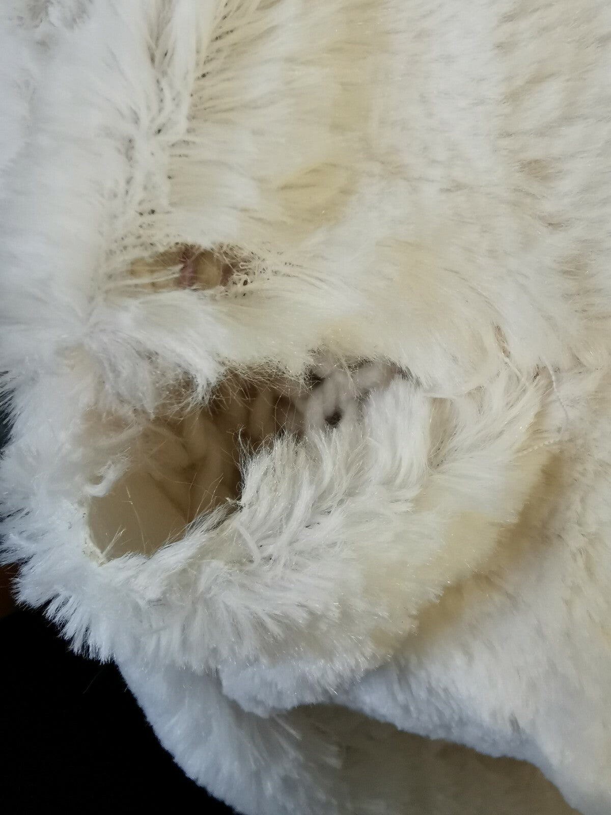 EK1226 Damen Loop Schal, cremeweiß3