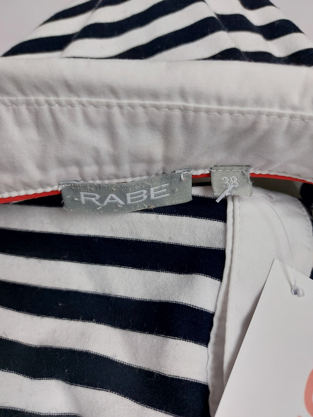 EK4873 Damen Shirt von Rabe, schwarz/weiß gestreift, Gr. 385