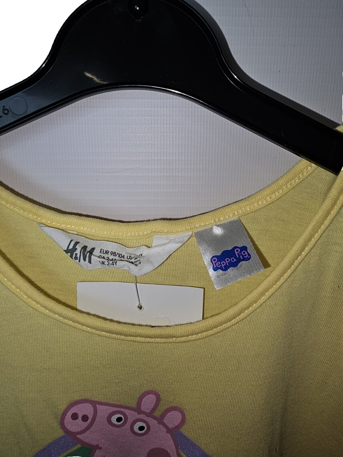 EK3399 Mädchen Kleid von H&M, Gelb, Gr.98/1041