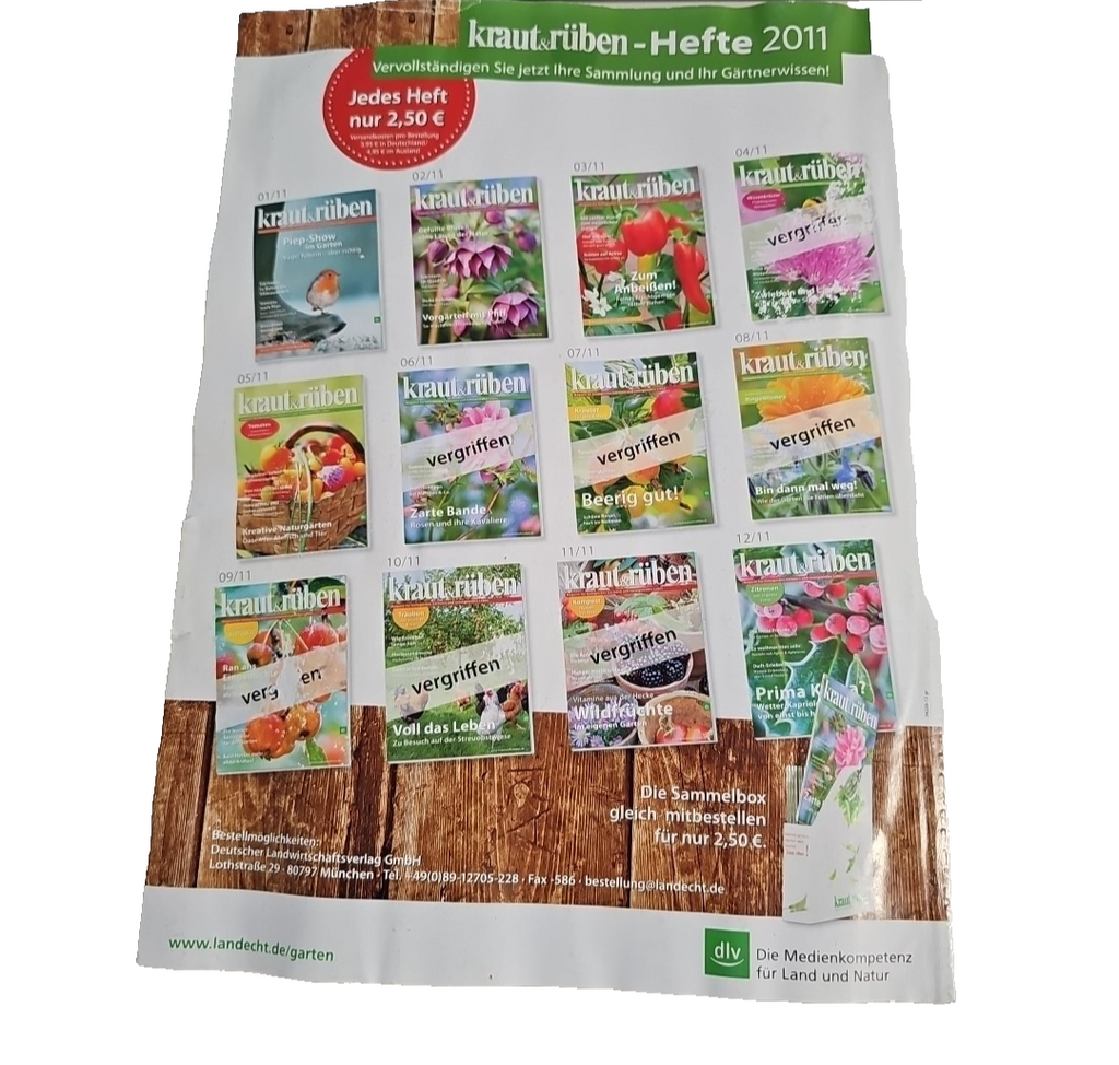 EB3492 Kraut und Rüben, 12/2012, biologisches Gärtnern und naturgemäßes Leben1