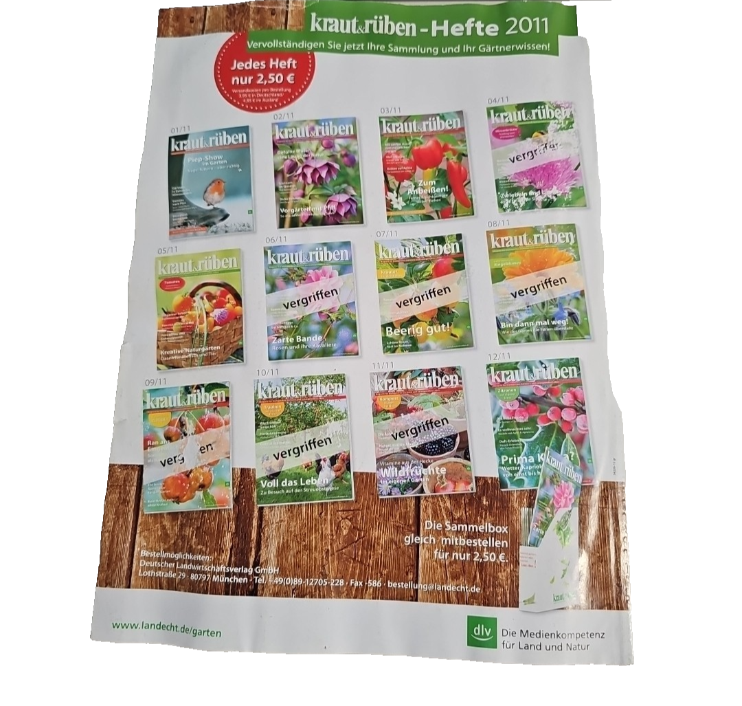 EB3492 Kraut und Rüben, 12/2012, biologisches Gärtnern und naturgemäßes Leben1