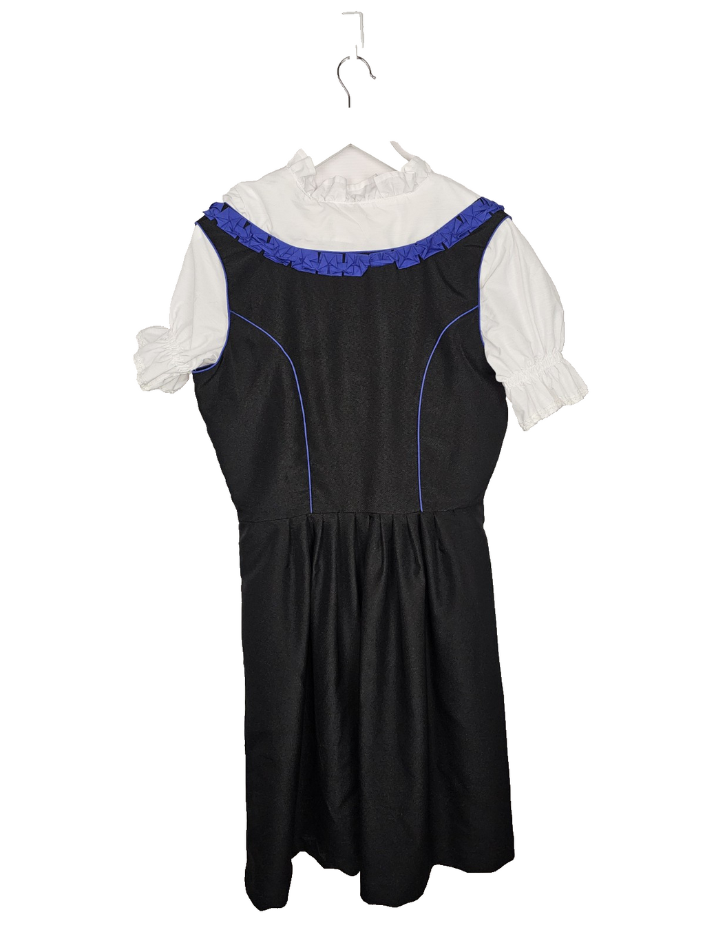 EK7202 Damen Dirndel, Schwarz/Blau, Gr. 403