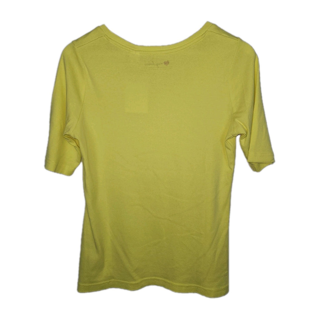 EK2587 Damen T-Shirt von Bonprix, gelb, Gr.L (Größentabelle)2