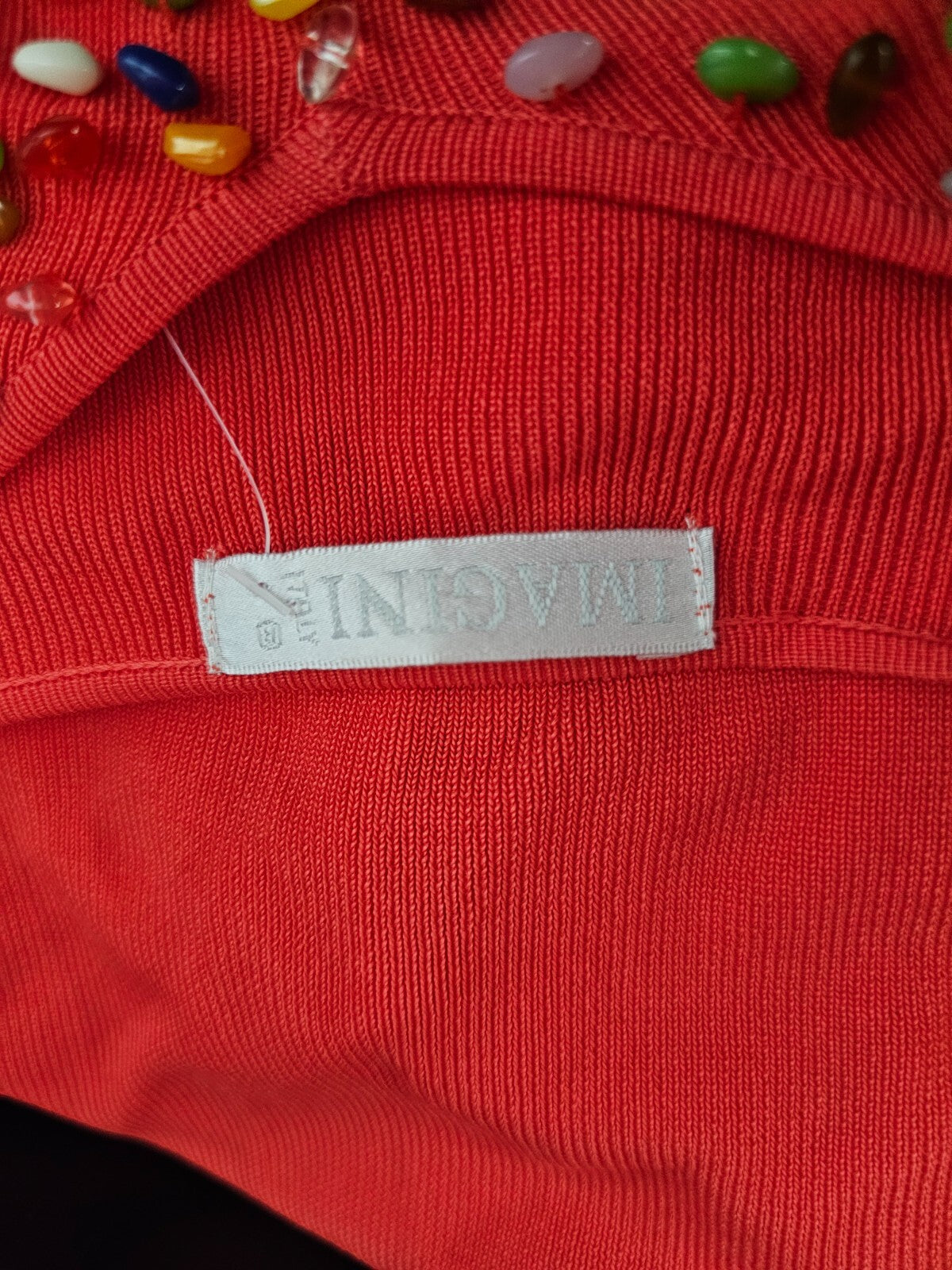 EK2803 Damen T-Shirt von Imagini, rot, Gr.L (größentabelle)4