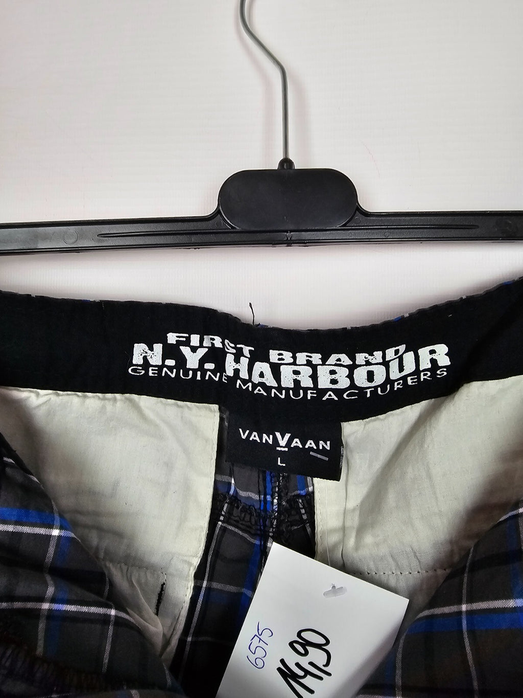 EK6575 Herren Shorts von VanVaan, Schwarz/Blau, Gr.L2