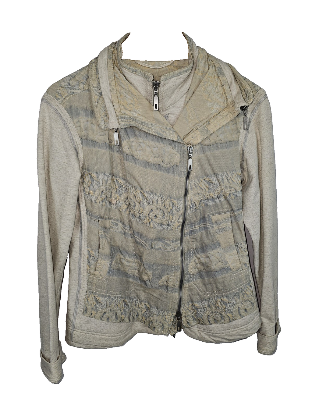 EK7514 Damen Strickjacke von Beate Heymann, beige, Gr.380