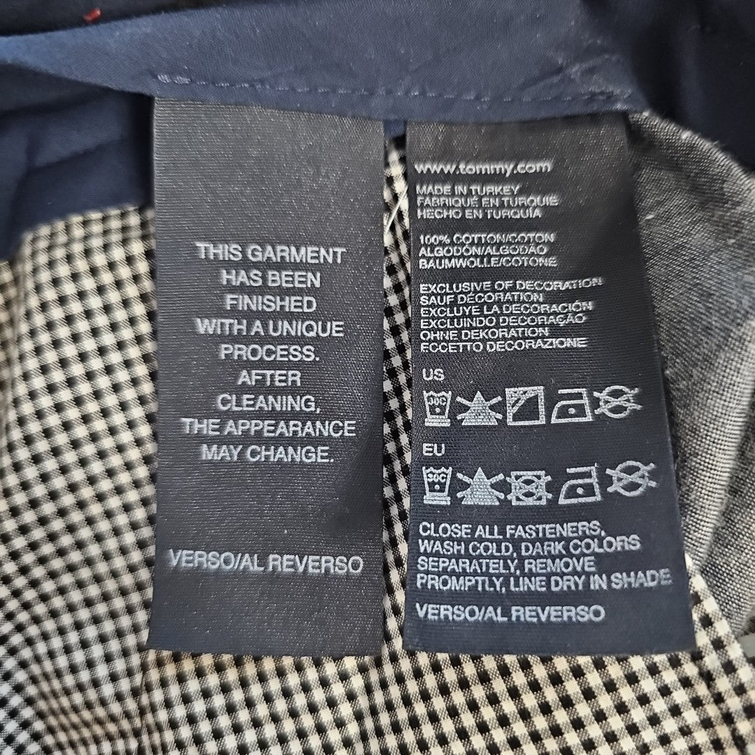 EK9017 Damen Hose von Tommy Hilfiger, blau, Gr.4 (36)3