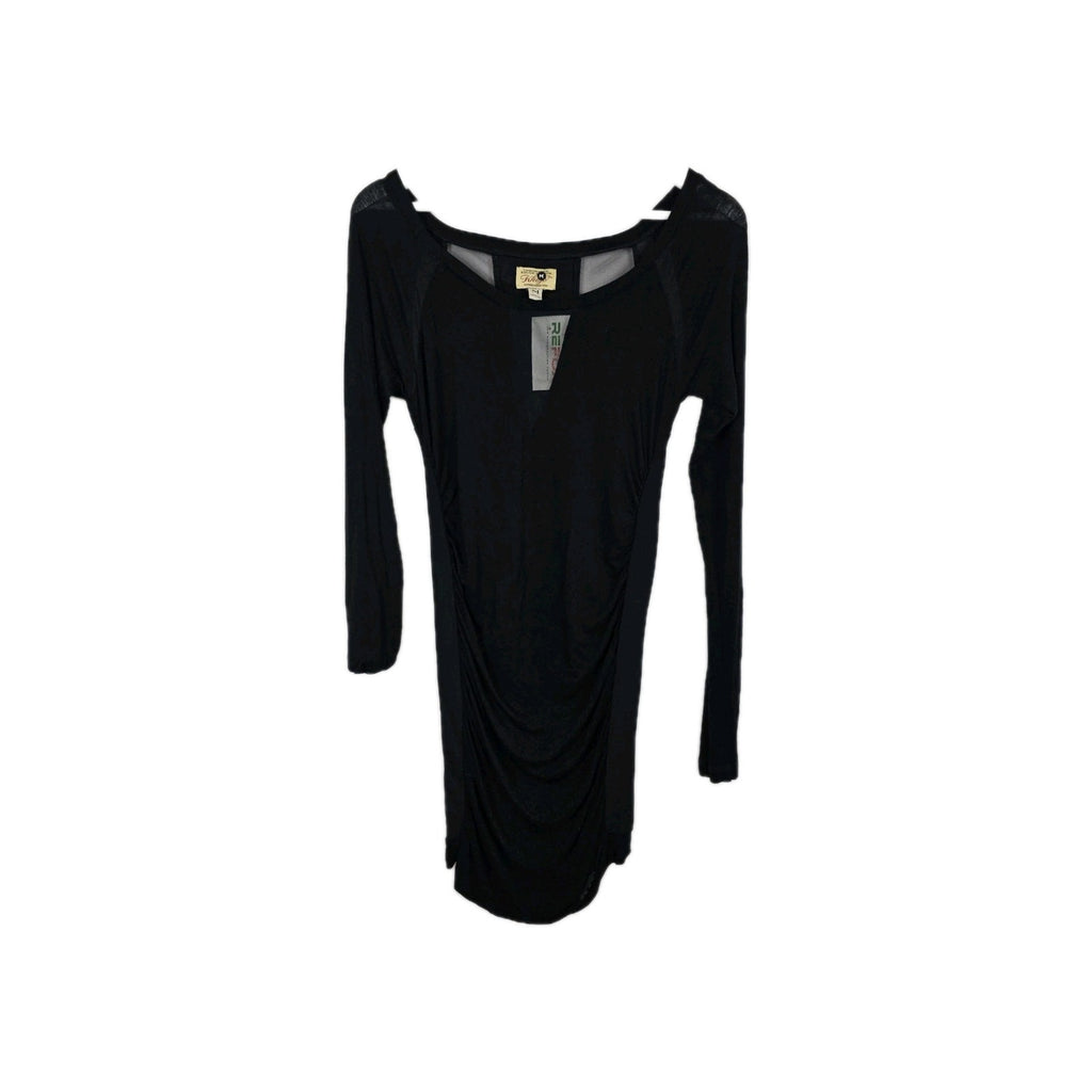 EK10655 Damen Kleid Khuyo Gr.M Schwarz Brustumfang 31cm Länge 62cm0