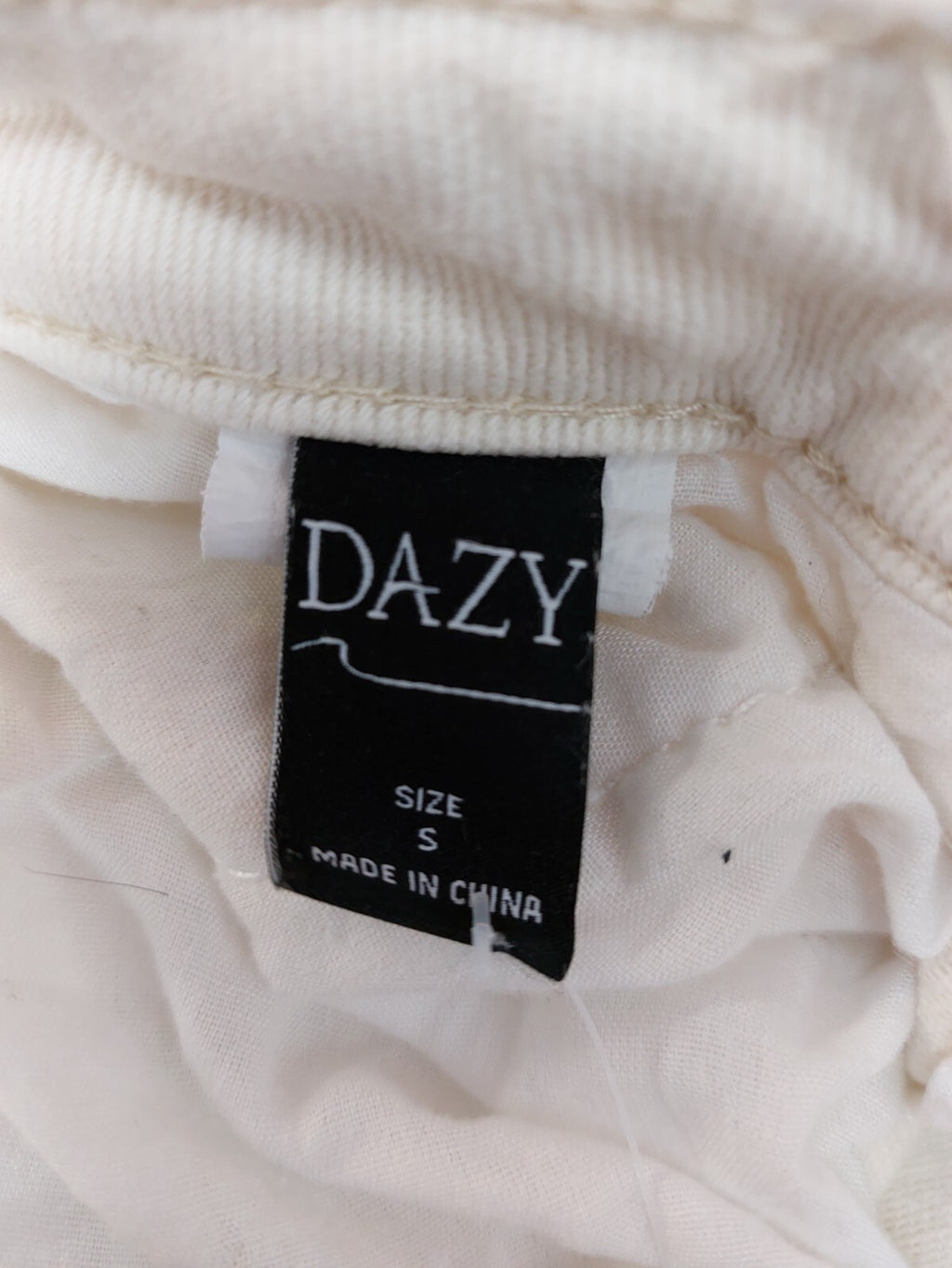 EK4321 Mädchen Hose von Dazy, cremeweiß, Gr. S2