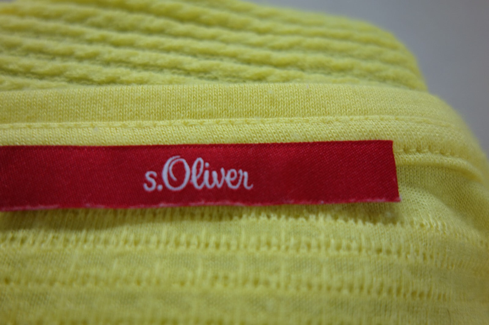 EK4049 Damen T-Shirt von s.Oliver, gelb, Gr. 344