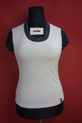 EK4170 Damen T-Shirt von Biba, weiß, schwarz, Gr. M0