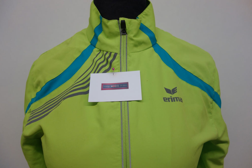 EK2590 Damen Trainingsjacke von Erima, leuchtend grün, Gr. 381
