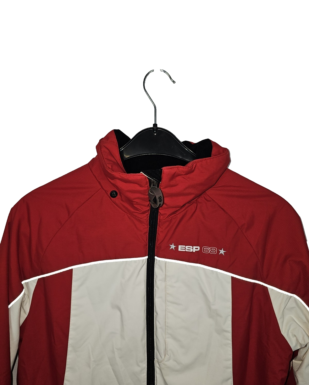 EK7587 Damen Jacke von Esprit Sports, rot-weiß, Gr.381