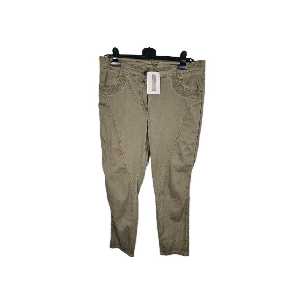 EK11121 Damen Hose Gina Benotti Gr.42 Braun Hosenbund 43cm0