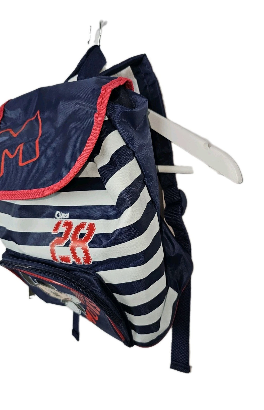 EK9109 Kinder Rucksack von Mickey Mouse, blau-weiß-rot, Mittelgroß1