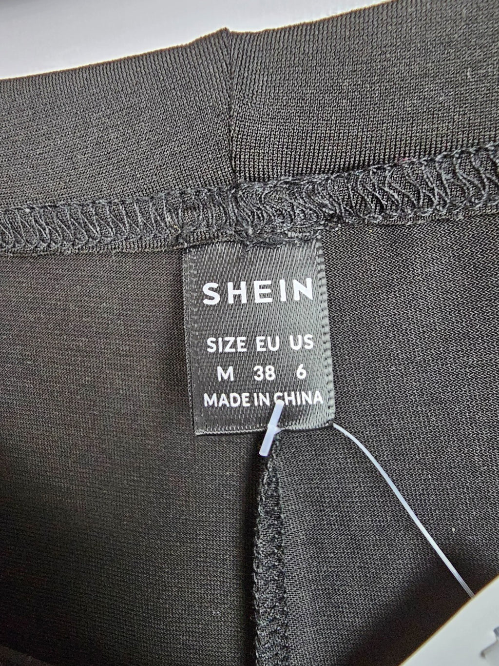 EK5437 Damen radlerhose von SheIn, schwarz, Gr. M/382