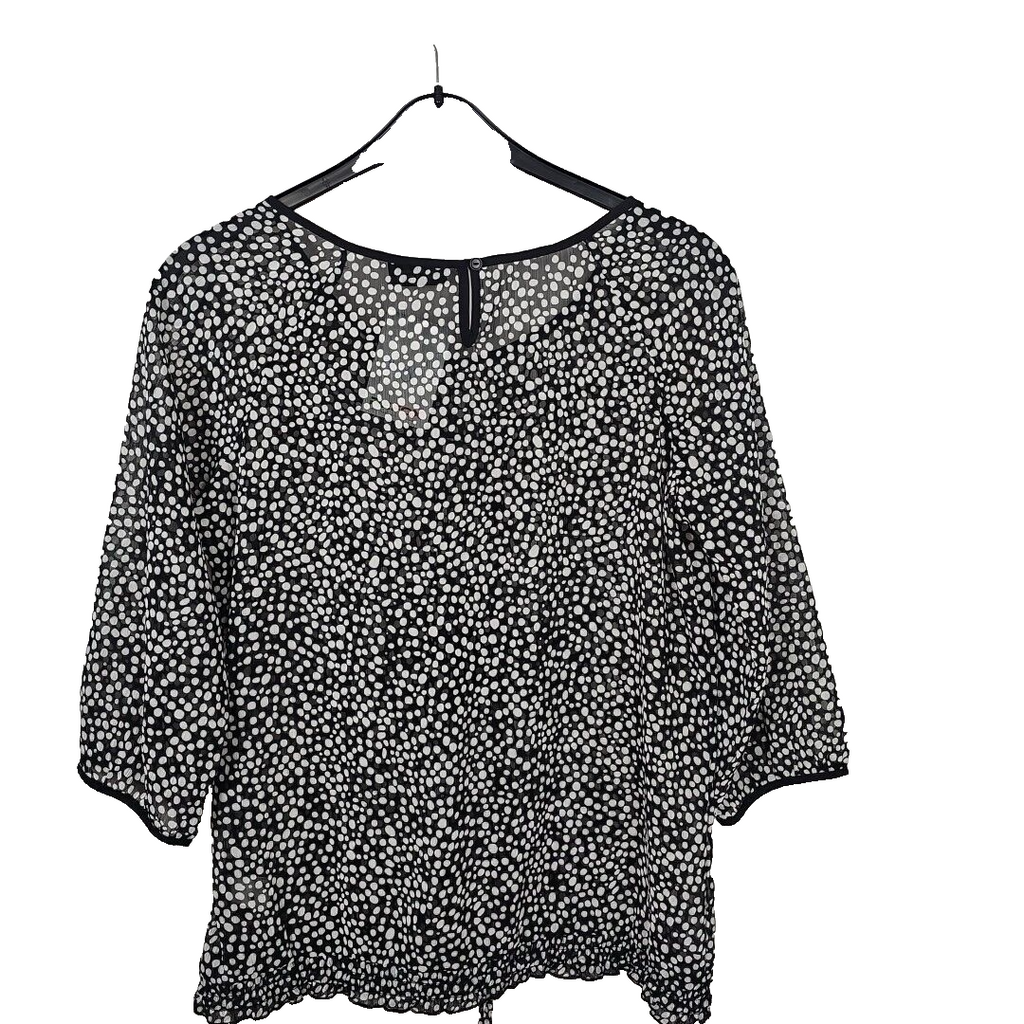 EK1328 Damen Bluse von Gina Benotti, Schwarz, Gr.40/422