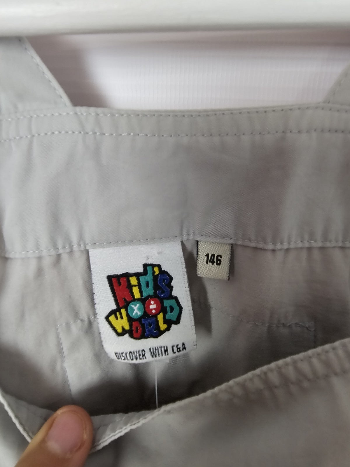 EK8898 Damen Kleid von Kids World, Grau, Gr. 1463