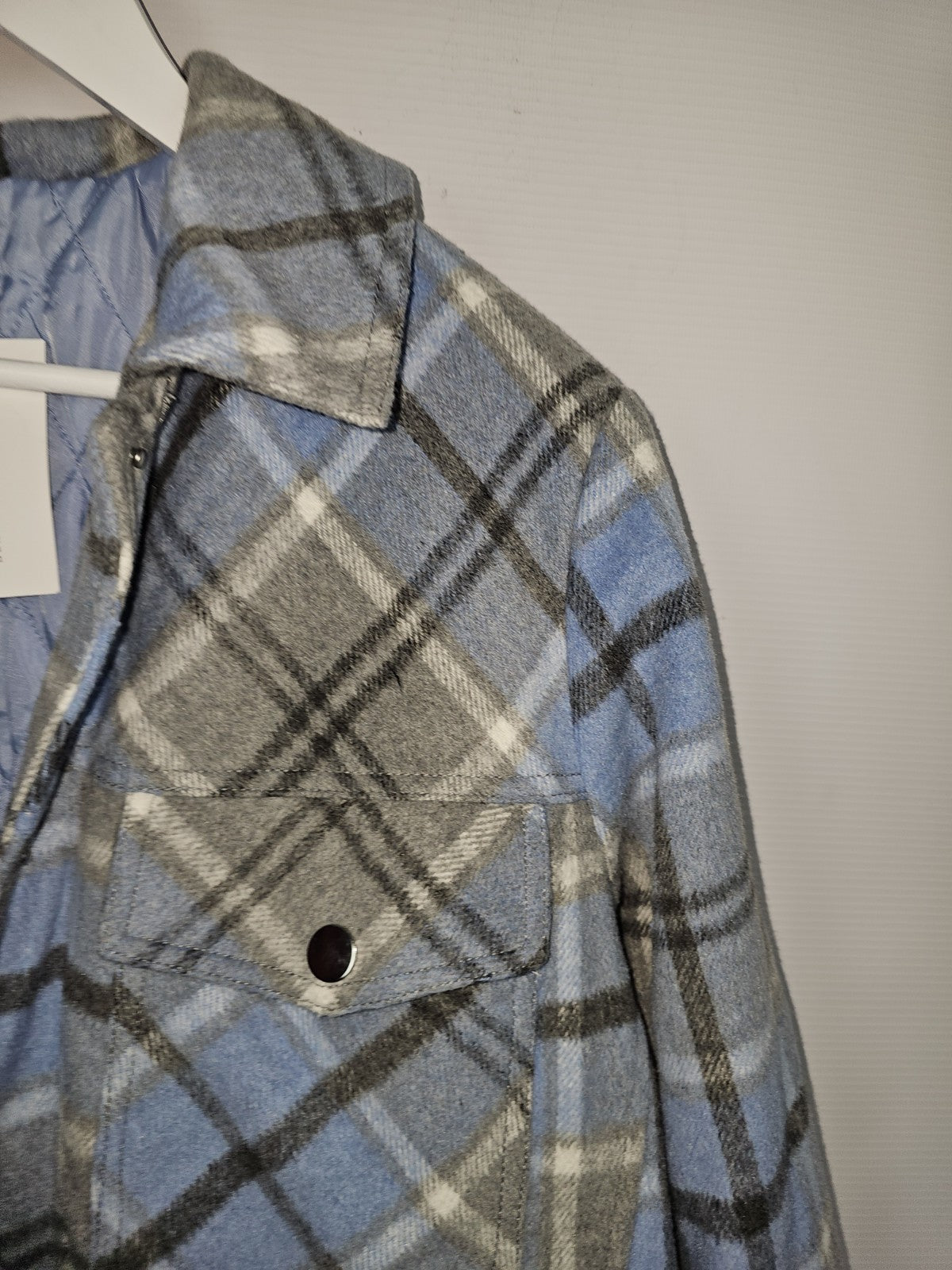 EK7915 Damen Jacke von Tally Weijl, Blau/Grau, Gr. XL2